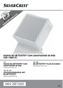 Manual de uso SilverCrest IAN 281560 Radio