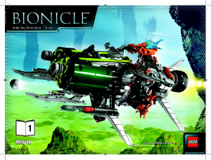 Manual de uso Lego set 8941 Bionicle Rockoh T3
