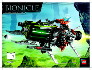 Mode d’emploi Lego set 8941 Bionicle Rockoh T3