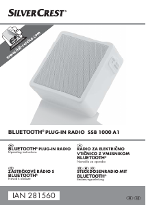 Priročnik SilverCrest IAN 281560 Radijski sprejemnik