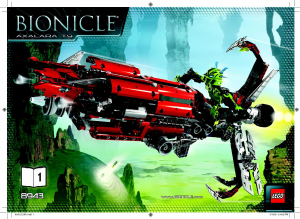 Instrukcja Lego set 8943 Bionicle Axalara T9