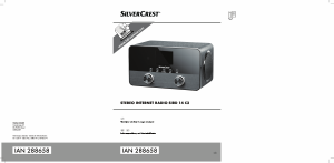 Vadovas SilverCrest IAN 288658 Radijo imtuvas