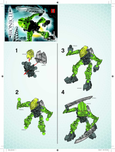 Εγχειρίδιο Lego set 8944 Bionicle Tanma