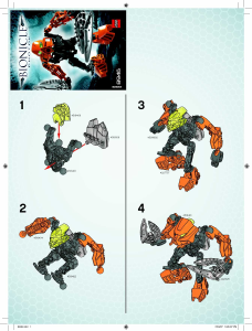 Manual Lego set 8946 Bionicle Photok