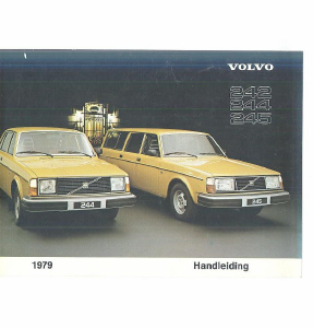 Handleiding Volvo 242 (1979)