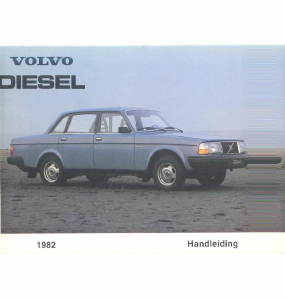 Handleiding Volvo 244 (1982)