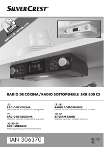 Manual SilverCrest IAN 306370 Rádio