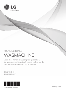Handleiding LG F168PR2D Wasmachine