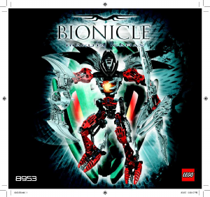 Manuale Lego set 8953 Bionicle Makuta Icarex