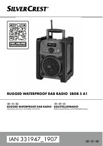 Manual SilverCrest IAN 331947 Radio