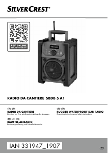 Manuale SilverCrest IAN 331947 Radio