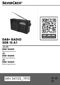 Brugsanvisning SilverCrest IAN 341133 Radio