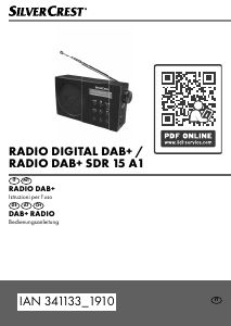 Manuale SilverCrest IAN 341133 Radio