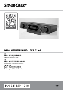 Vadovas SilverCrest IAN 341159 Radijo imtuvas