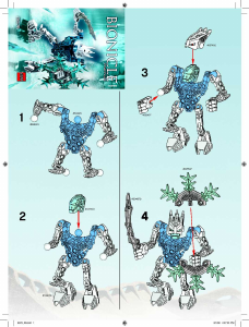 Hướng dẫn sử dụng Lego set 8976 Bionicle Metus