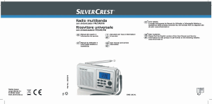 Manual SilverCrest IAN 69461 Rádio