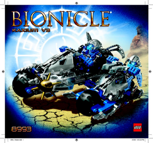 Manual de uso Lego set 8993 Bionicle Kaxium V3