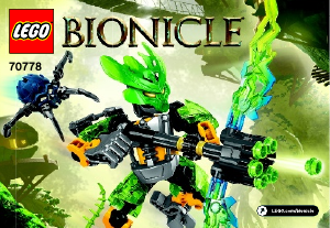 Brugsanvisning Lego set 70778 Bionicle Jungleværgen