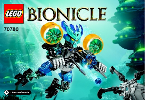 Manual de uso Lego set 70780 Bionicle Protector del agua
