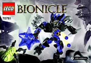 Bruksanvisning Lego set 70781 Bionicle Jordens beskytter