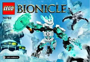 Bruksanvisning Lego set 70782 Bionicle Isens beskytter