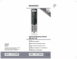Manual SilverCrest IAN 101008 Telecomandă