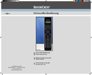 Manuale SilverCrest IAN 49026 Telecomando