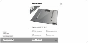 Manuale SilverCrest IAN 107206 Bilancia