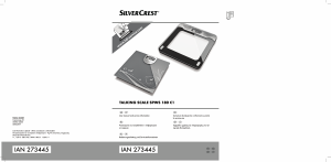 Manual SilverCrest IAN 273445 Cântar