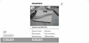 Instrukcja SilverCrest IAN 278152 Waga