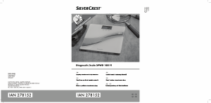 Használati útmutató SilverCrest IAN 278152 Mérleg
