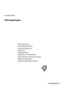 Bruksanvisning Thermia Comfort Optimum Värmepump
