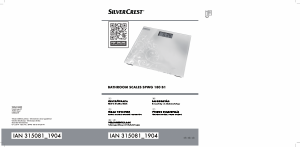 Käyttöohje SilverCrest IAN 315081 Henkilövaaka