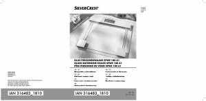 Manual SilverCrest IAN 316483 Scale