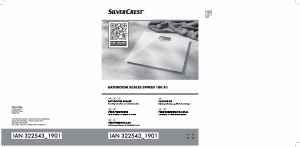 Brugsanvisning SilverCrest IAN 322543 Personvægt