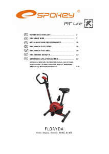 Instrukcja Spokey Floryda Rower treningowy