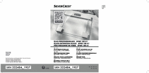 Manual SilverCrest IAN 332484 Scale