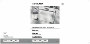 Használati útmutató SilverCrest IAN 347003 Mérleg