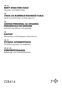 Priručnik SilverCrest IAN 57179 Vaga