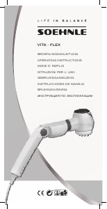 Manuale Soehnle Vita Flex Massaggiatore