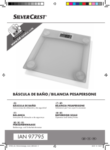 Manual de uso SilverCrest IAN 97795 Báscula