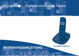 Bedienungsanleitung Olympia Smile II Schnurlose telefon