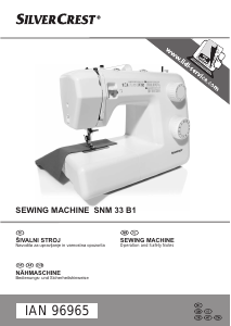 Manual SilverCrest IAN 96965 Sewing Machine