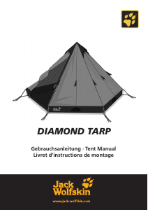 Mode d’emploi Jack Wolfskin Diamond Tarp Tente