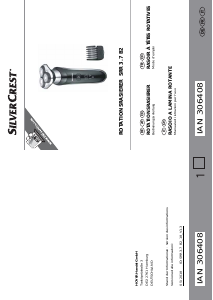 Mode d’emploi SilverCrest IAN 306408 Rasoir électrique