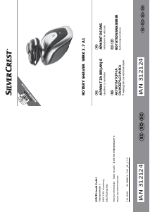 Manual SilverCrest IAN 312124 Aparat de ras
