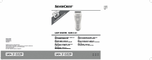 Manual SilverCrest IAN 315529 Aparat de ras