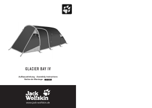 Handleiding Jack Wolfskin Glacier Bay IV Tent