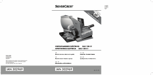 Manual SilverCrest IAN 302969 Slicing Machine