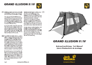 Mode d’emploi Jack Wolfskin Grand Illusion II Tente
